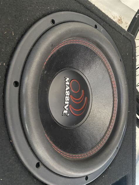 2 12” Massive Subs W 3000 Watt Planet Audio Amp For Sale In Cypress Tx Offerup