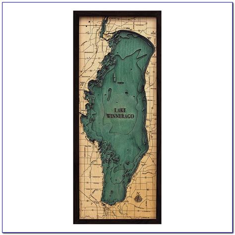 Wisconsin Topographic Lake Maps Maps Resume Examples Bx5aao25ww