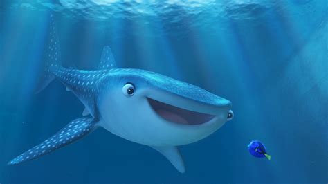 Wallpaper Finding Dory Nemo Shark Fish Pixar Animation Movies 9207