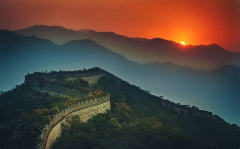 The Great Wall of China 4k Ultra HD Wallpaper | Background Image ...