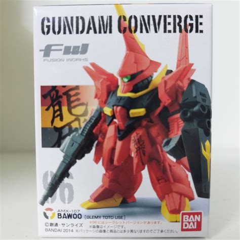 Bandai Fusion Works Gundam Converge 16 96 Amx 107 Bawoo Glemy Toto