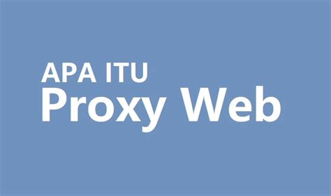 Apa Itu Proxy Web Dan Bagaimana Cara Menggunakannya