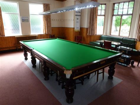 Staffordshire Club Have Two Full Size Snooker Tables Re Covered Gcl