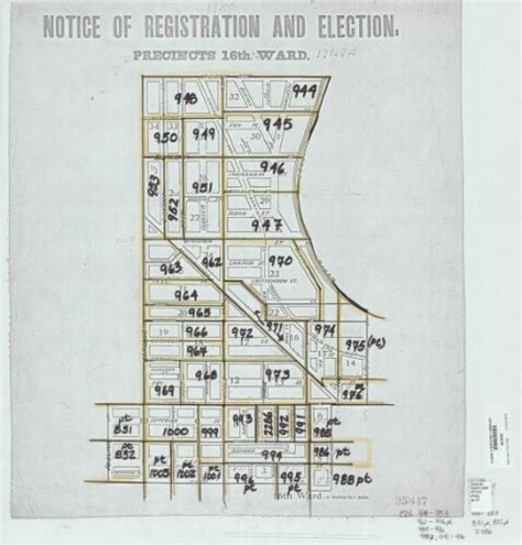 1920 Census Enumeration District Maps For Chicago Illinois Pt 17