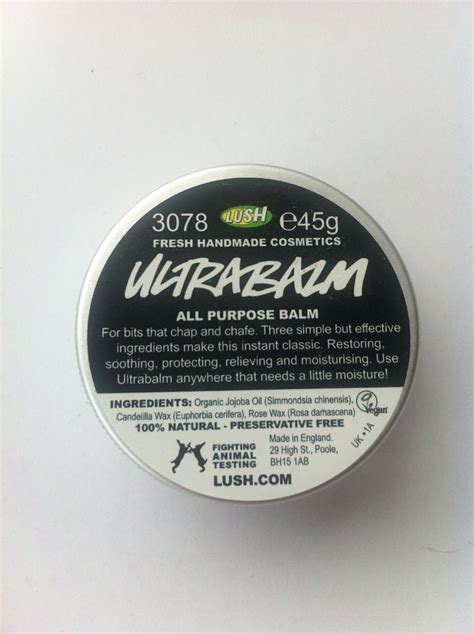Lush Ultrabalm The Balm Natural Cosmetics Lush