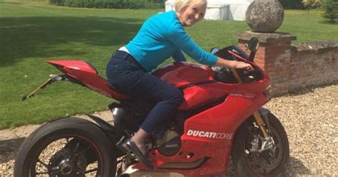 great british bake off s mary berry becomes a biker babe in probably the greatest photo ever