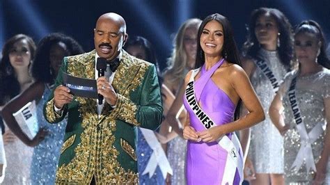 Miss Universe 2019 Steve Harveys National Costume Moment Still Has Viewers Confused