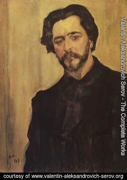 Valentin Aleksandrovich Serov The Complete Works Portrait Of The