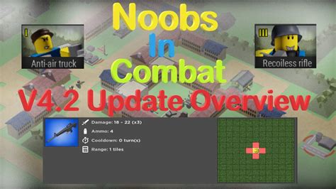 Noobs In Combat V42 Update Overview Roblox Youtube