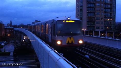 Ret Metro 2 Wagentrein Type T Lijn C Aankomst Capelle Centrum In