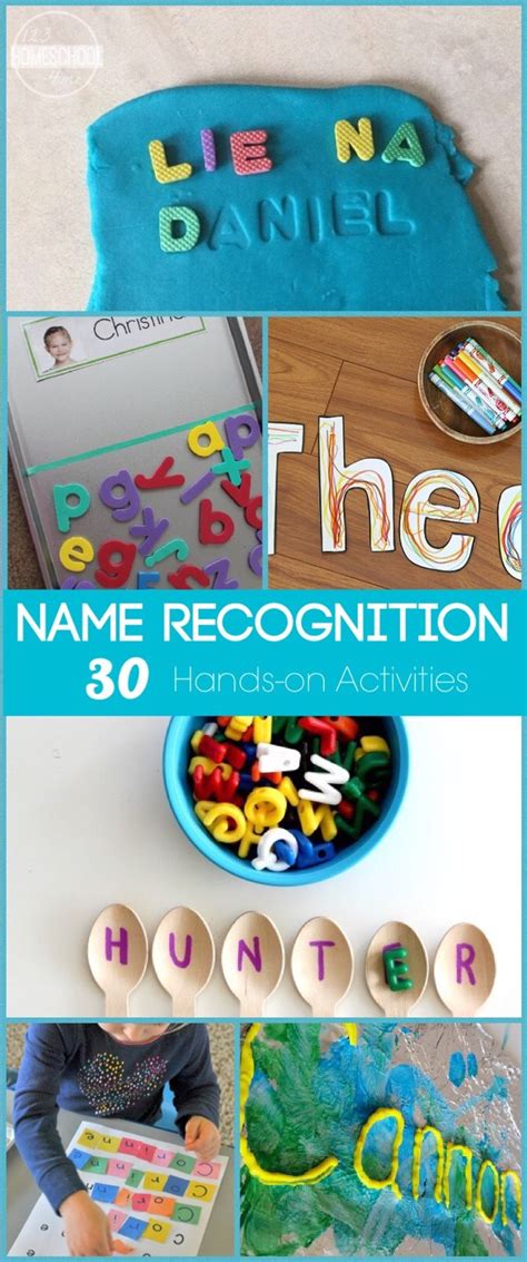 30 Name Recognition Activities