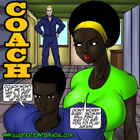 Coach Illustratedinterracial Porn Comic Allporncomic