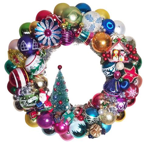 39 Christmas Ornament Wreaths Sparkling With Ideas To Make Your Own