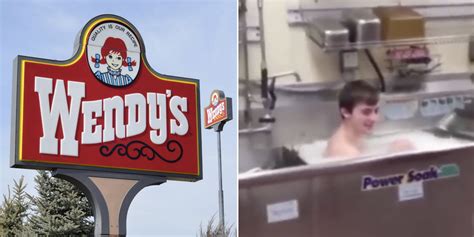 Wendy’s Employee Fired For Taking Bath In Restaurant Sink