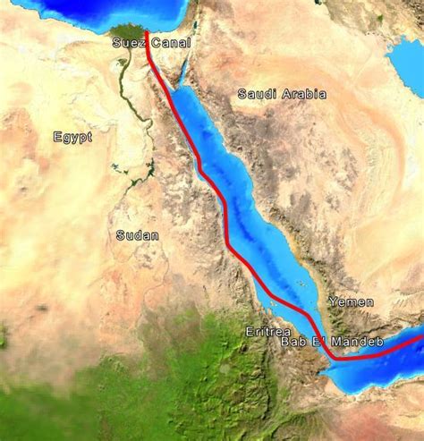Red Sea Rift Earth Science Lessons Earth Science Suez