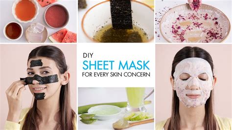 Transform Your Skin With This Korean Skincare Trend Diy Sheet Masks For Every Skin Type Youtube