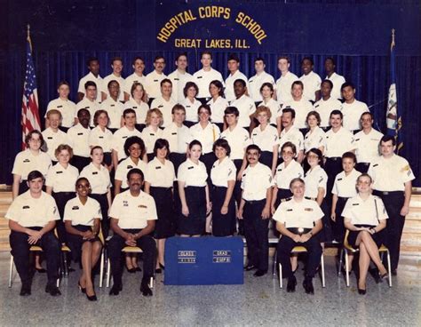 Navy Schools 1981 Naval Station Great Lakes Naval Hospital Corps