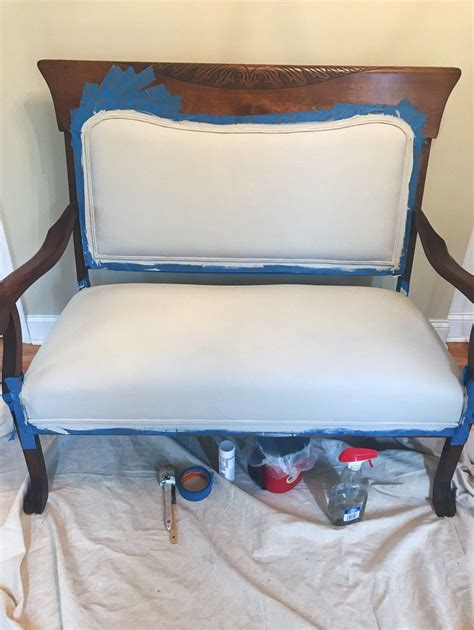 Painting Upholstery Fabric With Chalk Paint Painting Upholstery