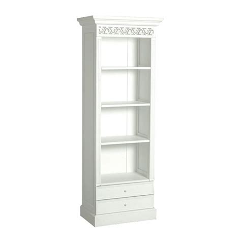 Maybe you would like to learn more about one of these? Belgravia Chic Narrow 2 Drawer Bookcase - White ...