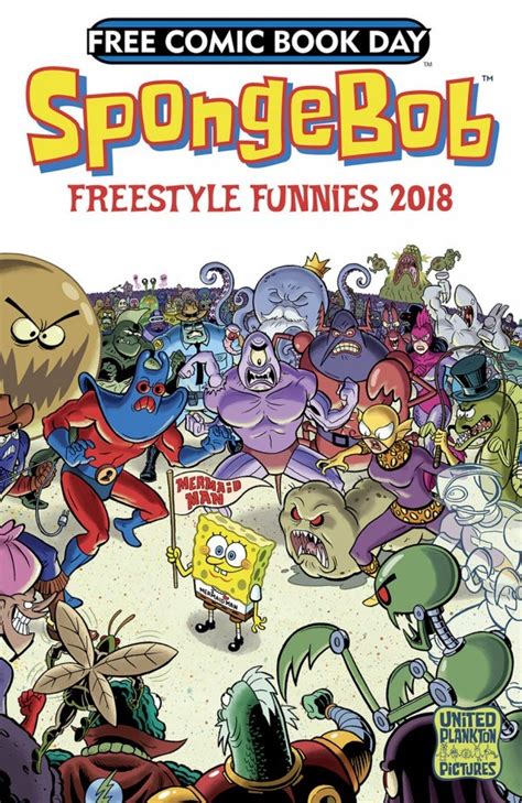 Spongebob Freestyle Funnies Free Comic Book Day 2018 Reviews