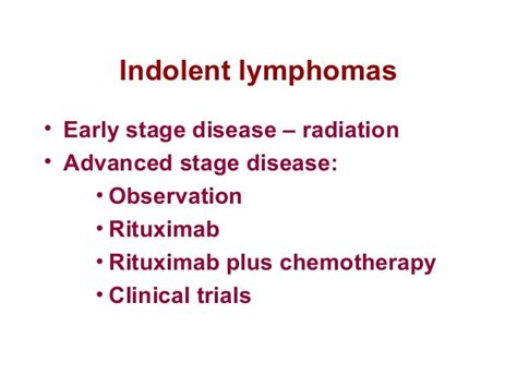 An Overview Of Lymphoma Treatment