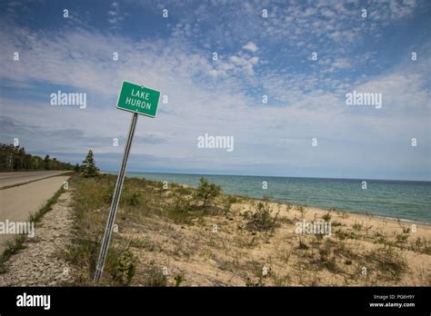 Michigan Great Lakes Road Trip Lake Huron Coast And Beach Along The
