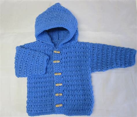 Baby Sweater Jacket Coat Hoodie Cardigan Crochet By Alfiejayne