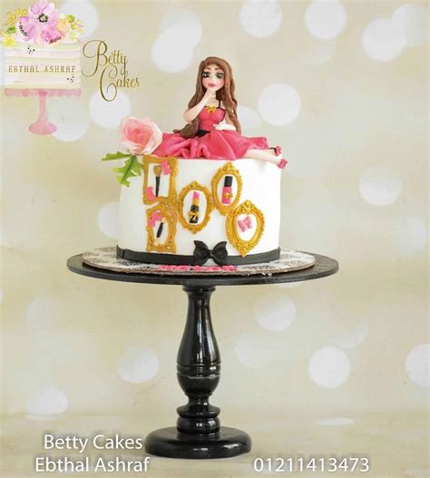 Girly Makeup Haul Cake Decorated Cake By Cakesdecor