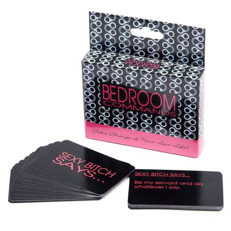 Bedroom Commands Sex Game Cards Sexy Fun And Games Lovehoney