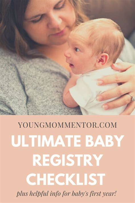 Complete Baby Registry Checklist And Pdf Download Baby Registry