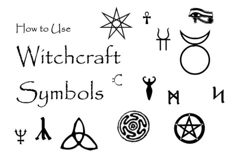 Using Witchcraft Symbols Witchcraft Symbols Witch Symbols Pagan Symbols