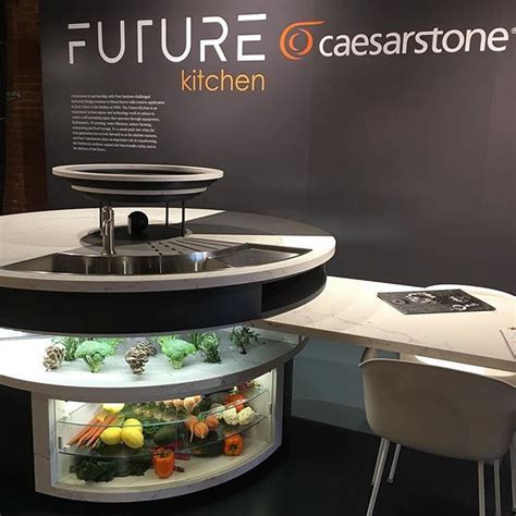 Visit The Final Reveal Of The Caesarstone Future Kitchen Created By