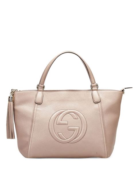 Gucci Pre Owned Soho Cellarius Tote Bag Farfetch