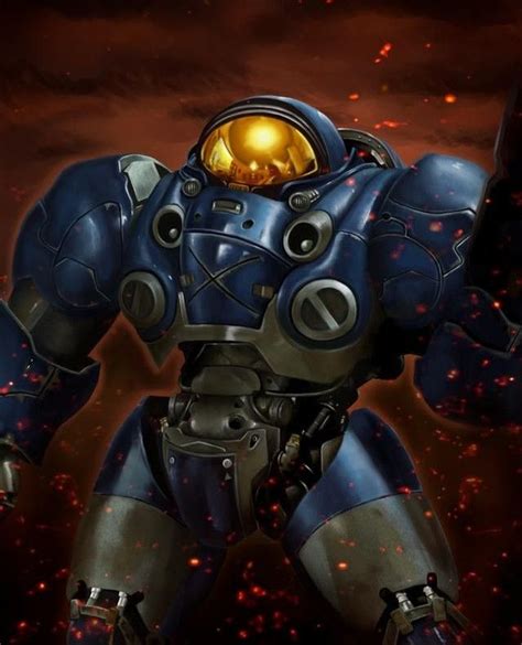 This Incredible Art Of A Terran Marine Immediately Captivated Us When