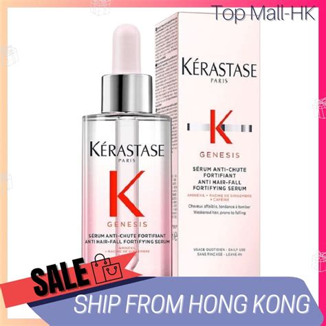 Kerastase Genesis Serum Anti Chute Fortifiant Anti Hair Fall Fortifying Serum 90ml Shopee