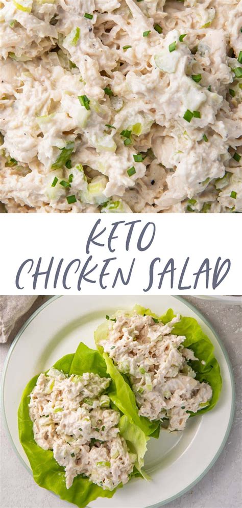 Keto Chicken Salad Classic Shredded Chicken Salad 40 Aprons