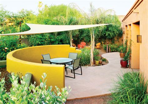 Bistro faire with an american flair. Design a Backyard Bistro - Sunset Magazine