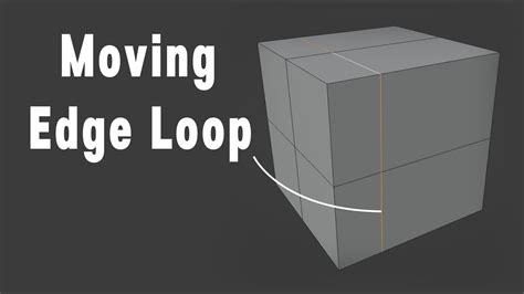 Moving Edge Loop Geometry Nodes Blender Youtube