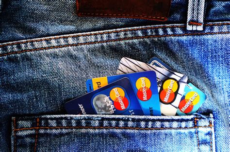 Credit Cards In A Pocket Image Free Stock Photo Public Domain Photo