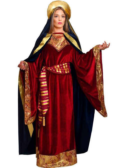 Buy Virgin Mary Costume Nativity Womens Cosplay Holy Mary Online In