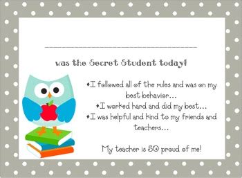 Each program is open to veterinarians to become certified, members must complete the certification program of their choosing. Secret Student Certificate by Teachspiration | Teachers ...