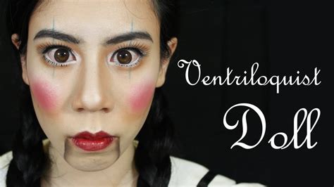 Halloween Ventriloquist Doll Dummy Makeup Tutorial Fables In Fashion