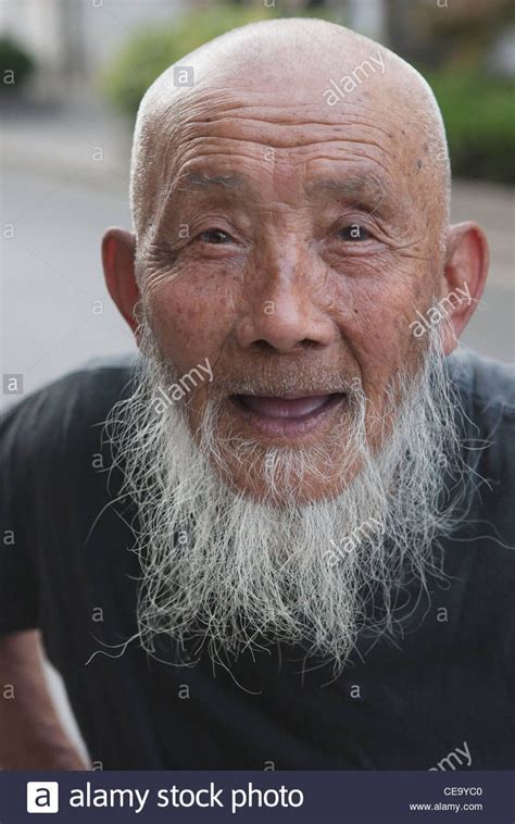 Download This Stock Image Portrait Of An Old Chinese Man Hongkou