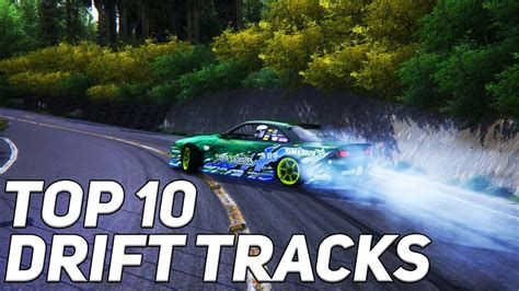 TOP 10 Drift Tracks On Assetto Corsa In 2021 YouTube