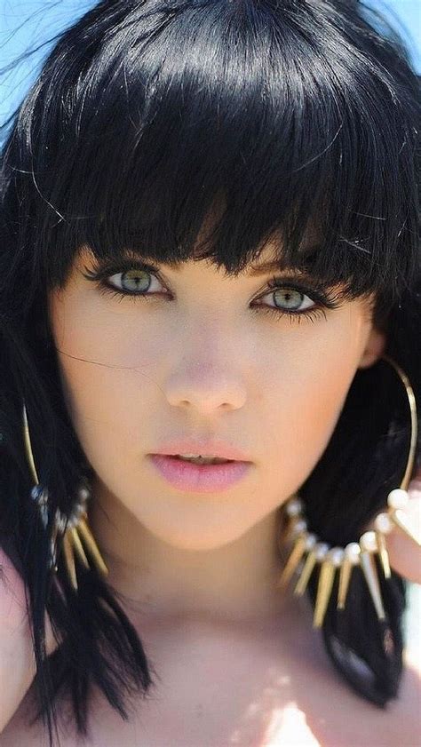 143 Best Black Hair Blue Eyed Beauties Images On Pinterest Beautiful