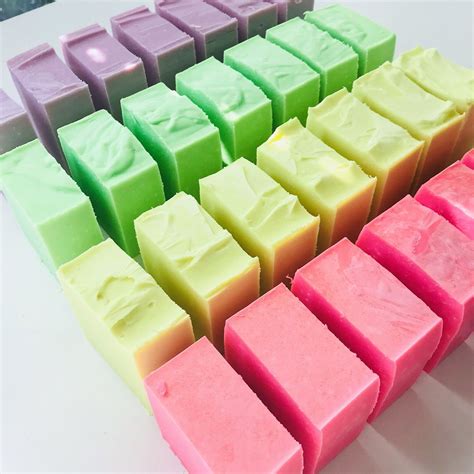 Beautiful Neon Soap Available Soon On Etsy Soap Making Soaps Icing