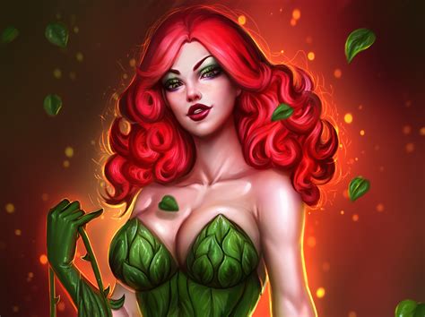 Artwork Poison Ivy DC Comics Wallpaper X Px On Wallls Com