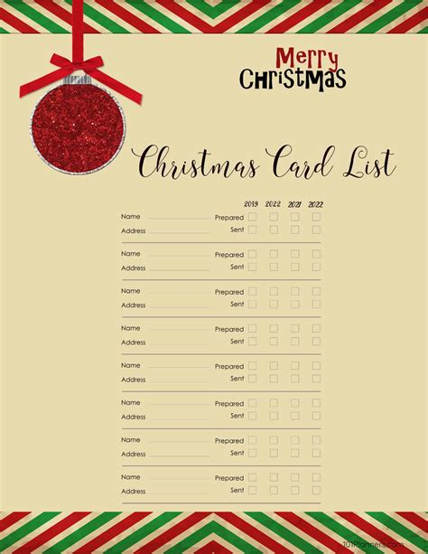 Completely customize your email christmas cards for business and messages you send. FREE Printable Christmas Gift List Template