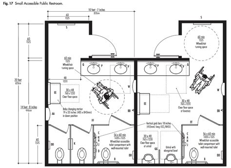 public restroom layout dimensions design talk