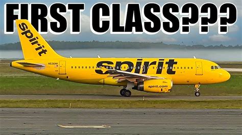 How To Fly First Class On Spirit Airlines Youtube